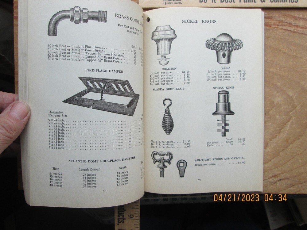 huse & carleton hardware catalog 1937