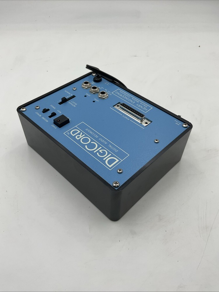 Henry Engineering DigiCord Digital Audio Recorder!!! S1