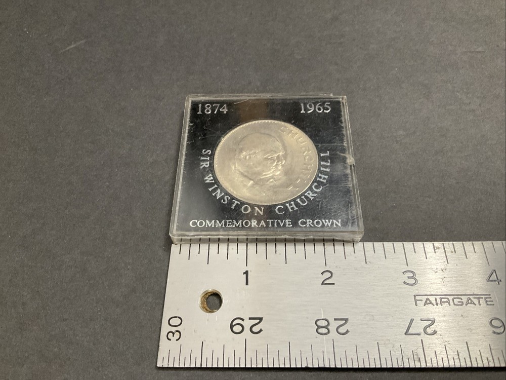 1965 Churchill commemorative coin with Black case
