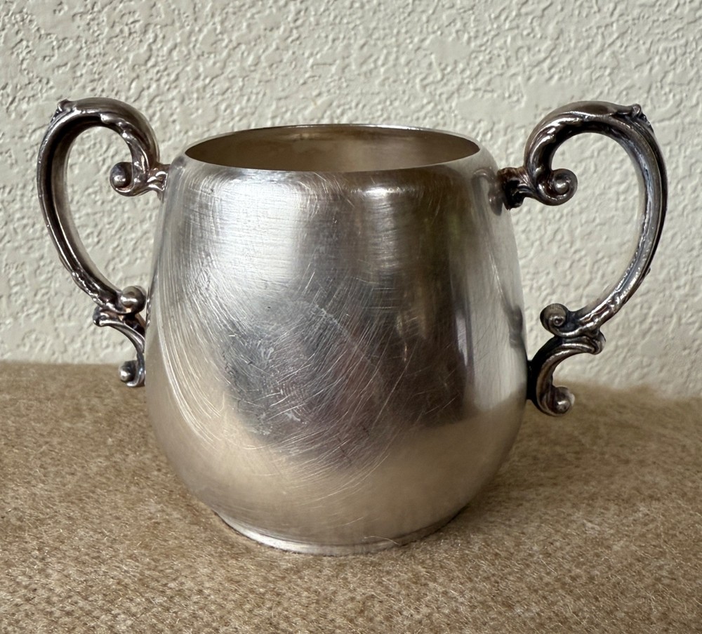 William A. Rogers  Silver Plate Double Handle Cup