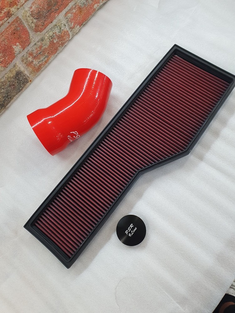 Porsche 997 Performance Induction Upgrade Air Filter & Resonator Box Kit RED