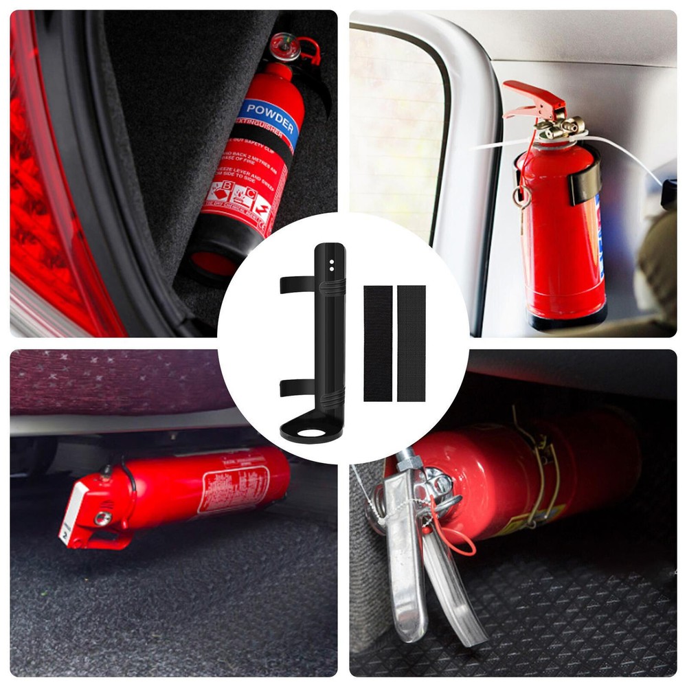 Fire Extinguisher Mount Car Fire Extinguisher Bracket Self-adhesive