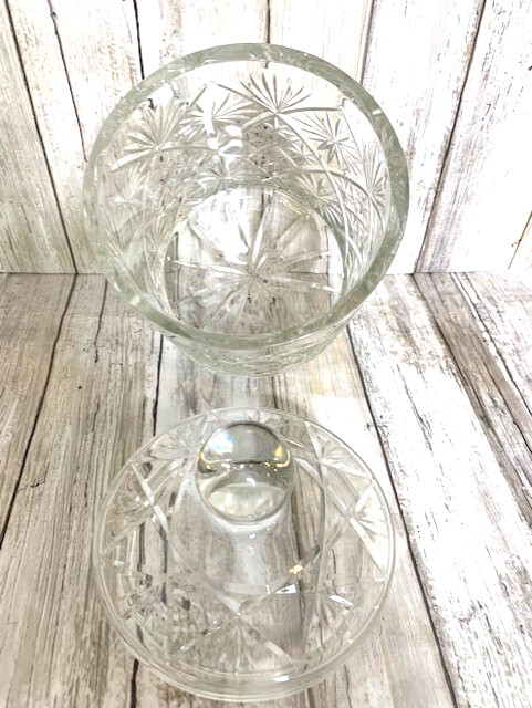 Heavy Crystal-Clear Jar with Lid