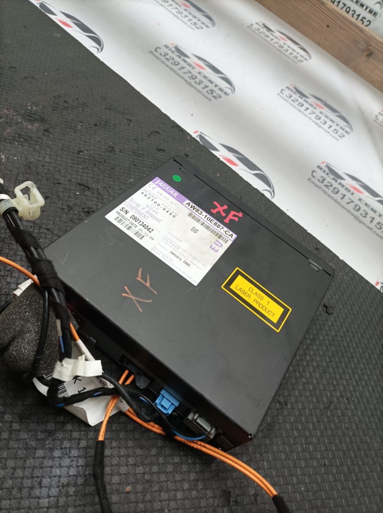 💥CD CHARGER DVD PLAYER NAVIGATION MODULE JAGUAR XF AW83-10E887-CA D3