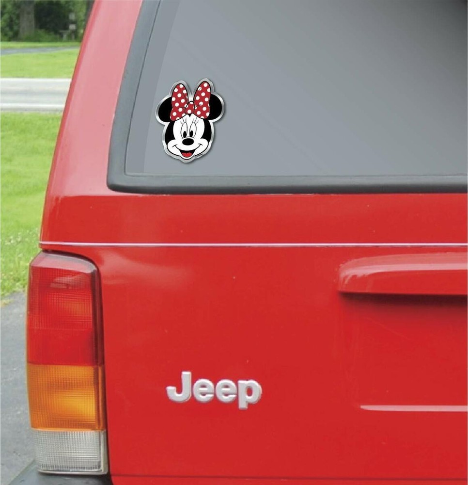Chroma Graphics Minnie Mouse Aluminum Decal