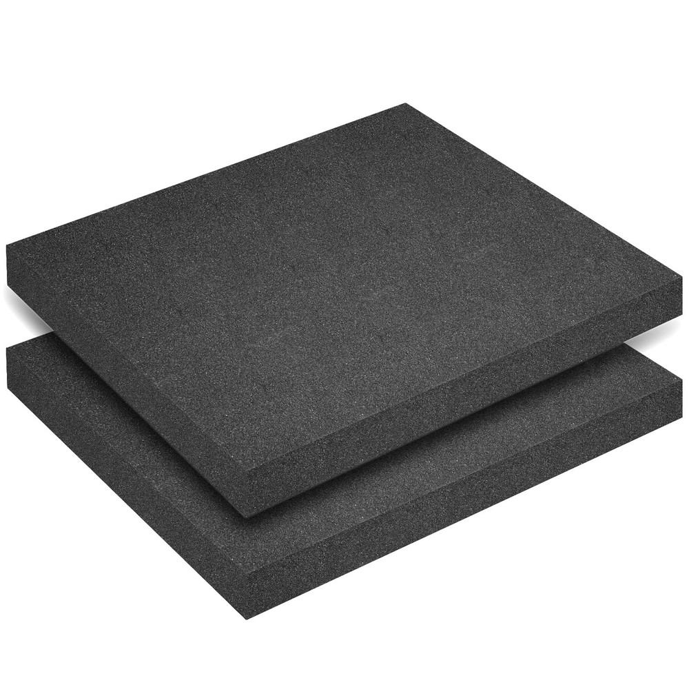 2 Pack Polyurethane Foam Sheets Inserts 16x12x1.5 Inch for Packing Cushoning