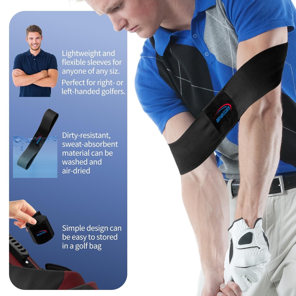 Golf Swing Training Aid - Muscle Memory & Connection Swing Corrector for Golf...