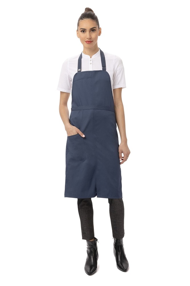 Unisex Brio Kitchen Apron Blue One Size