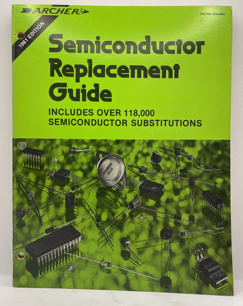 Archer Semiconductor Replacement Guide Book 276-4004 1981