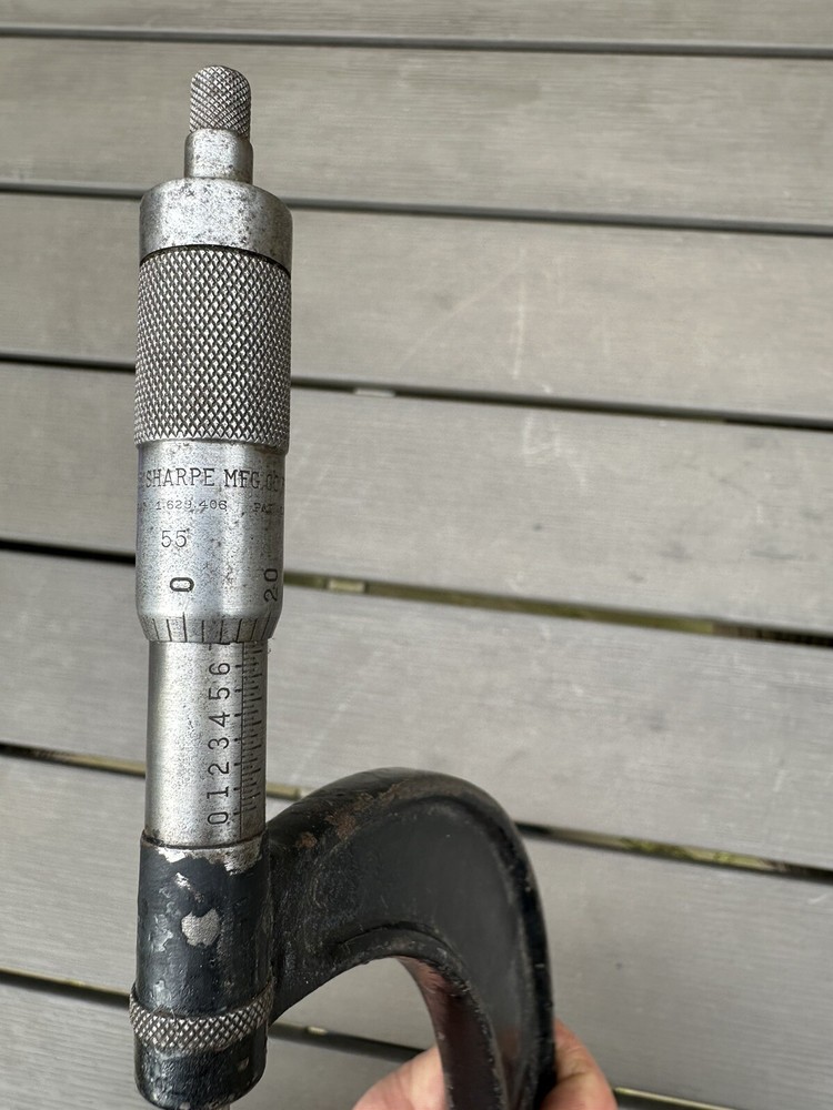 Vintage Large Micrometer Brown & Sharpe