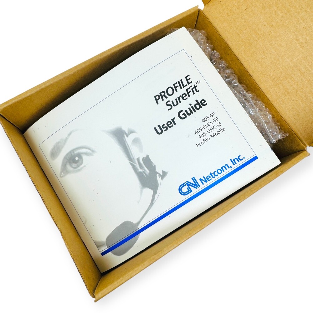 GN Netcom Profile SureFit Headset 405 Flex SF 27332101 with User Guide