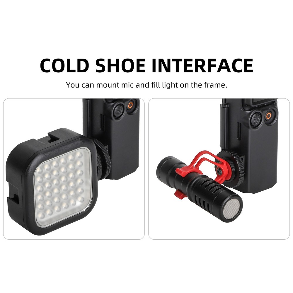 For DJI OSMO POCKET 3 Expansion Adapter Head Camera Fixed Bezel Bracket