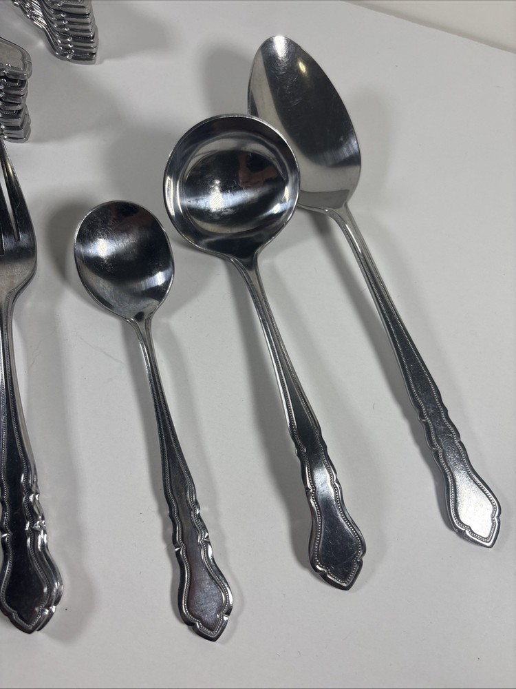 Reed & Barton Rebacraft Carriage Stainless 27 Misc Pieces Flatware Silverware