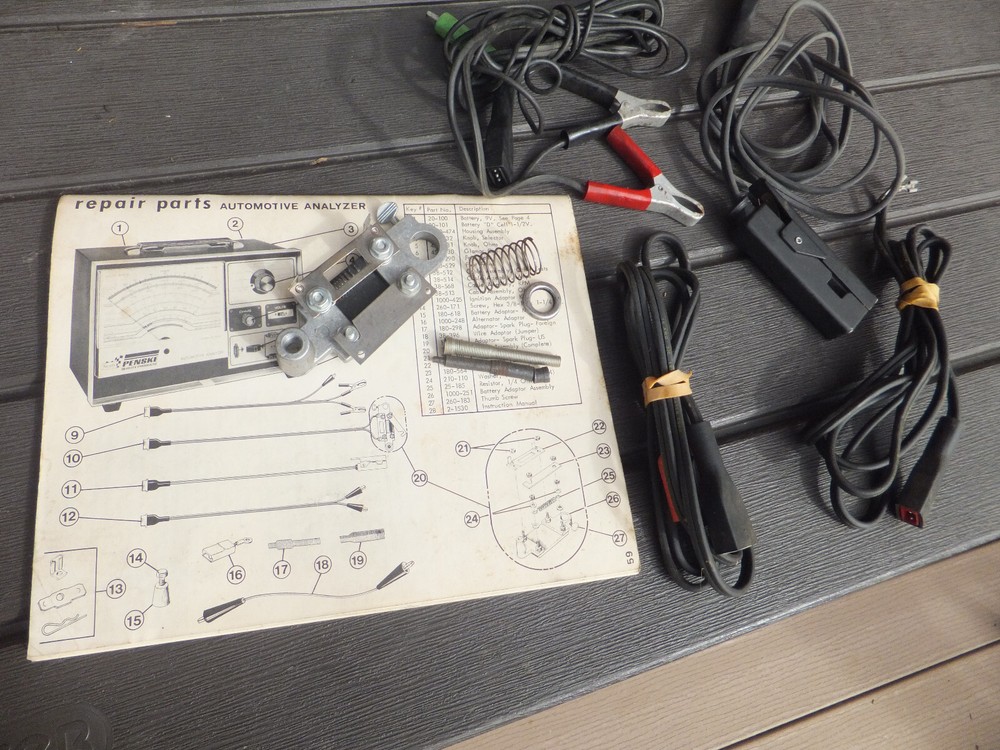Sears Craftsman Professional Quality Engine 30 Test Analyzer, 28-21040 Untested