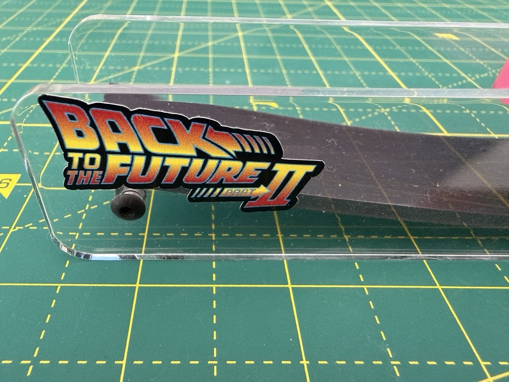Neo Lev Back to the Future Part II Hoverboard w/ 8" HalfPipe Base Mint Condition