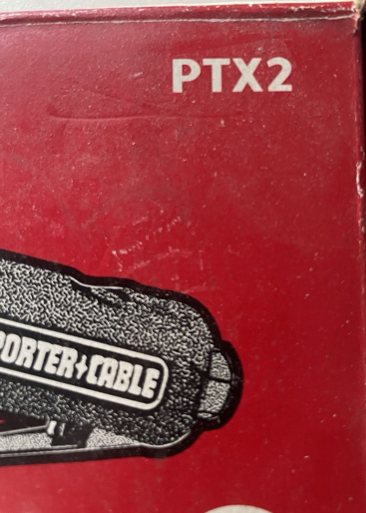 PORTER-CABLE PTX2 Pneumatic Angled Rotary Tool And Extra Tools TESTED FREE SHIP!