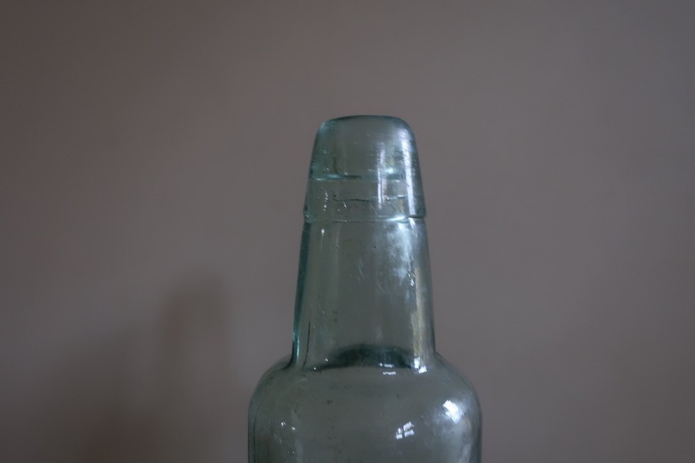 Vintage Glass bottle C.E. Beavis Bristol CODD Style