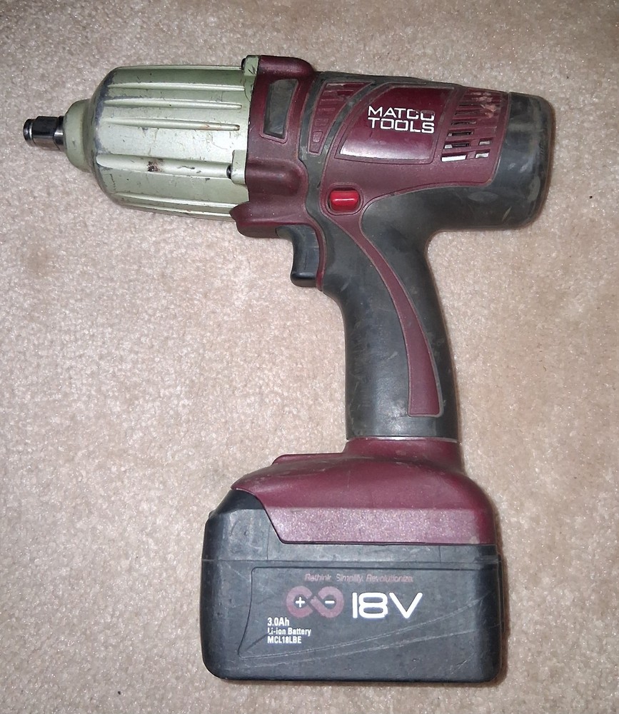 Matco Tools 18V 1/2 Impact Wrench Read Description
