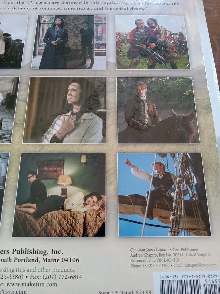 Outlander 2019 Calendar