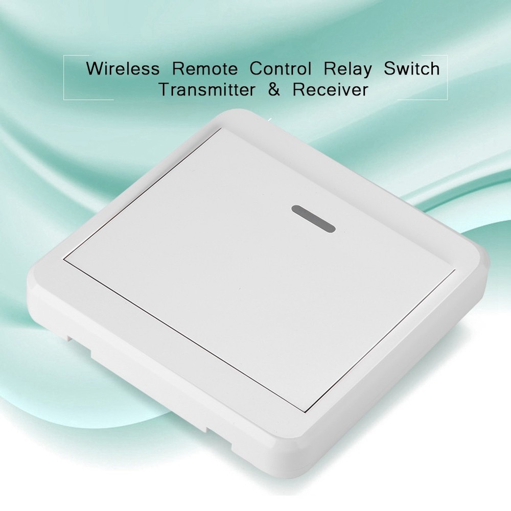 AC Panel 86 Wall Wireless Remote Control Relay Switch Transmitter & Receiver BEA