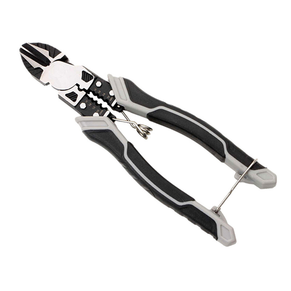 3Pcs Combination Pliers Set 8" Wire Cutter Stripper Diagonal Linemans Plier Tool