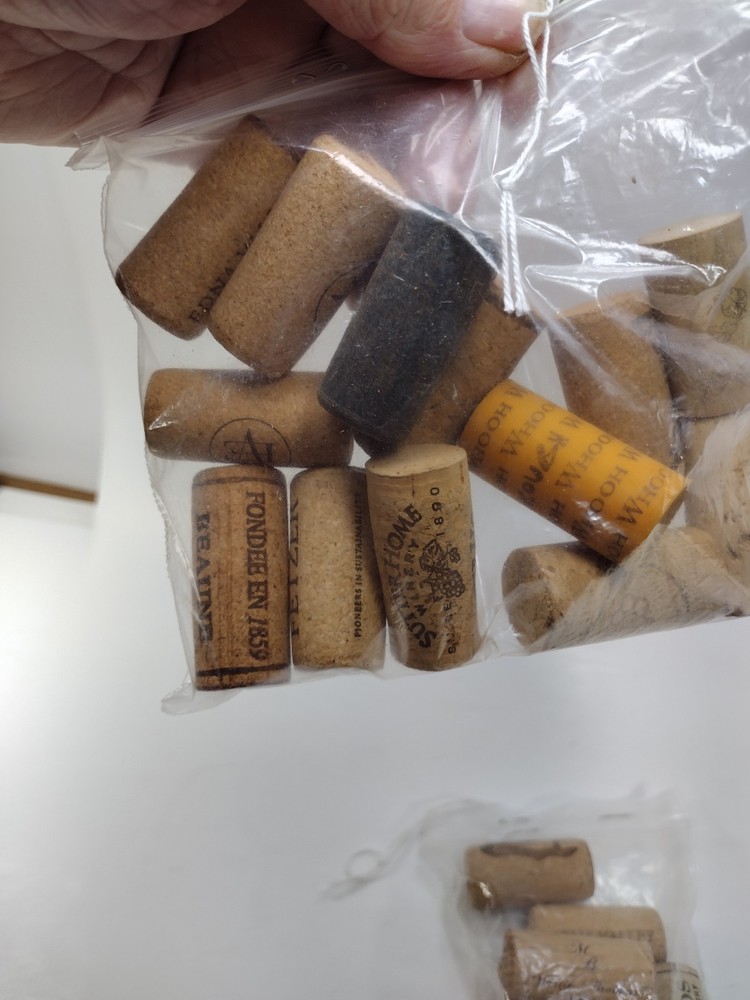 23 Wine Cork I Counted Them. Some Are Duplicates