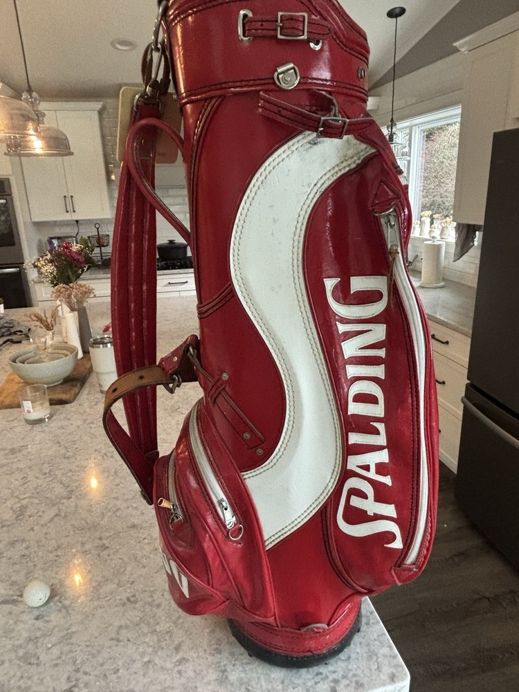 spalding staff golf bag