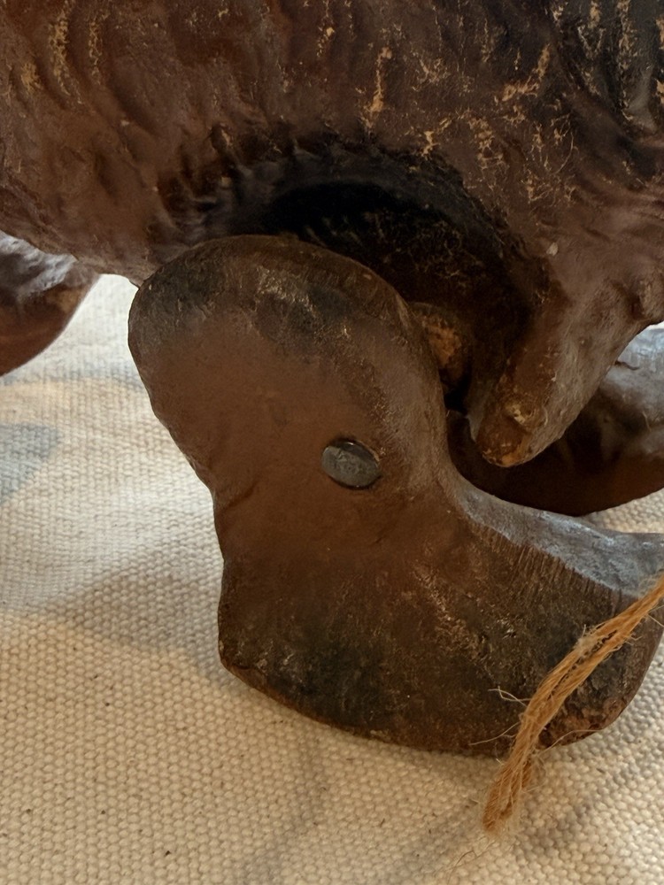 Vintage Cocker Spaniel Pull Toy 1920’s-50’s