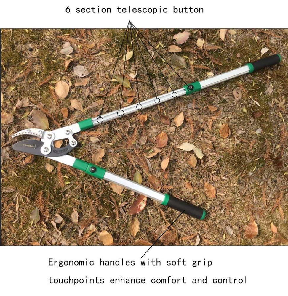 SK5 High-Performance Compound Action Anvil Lopper,Chops Thick Branches with E...