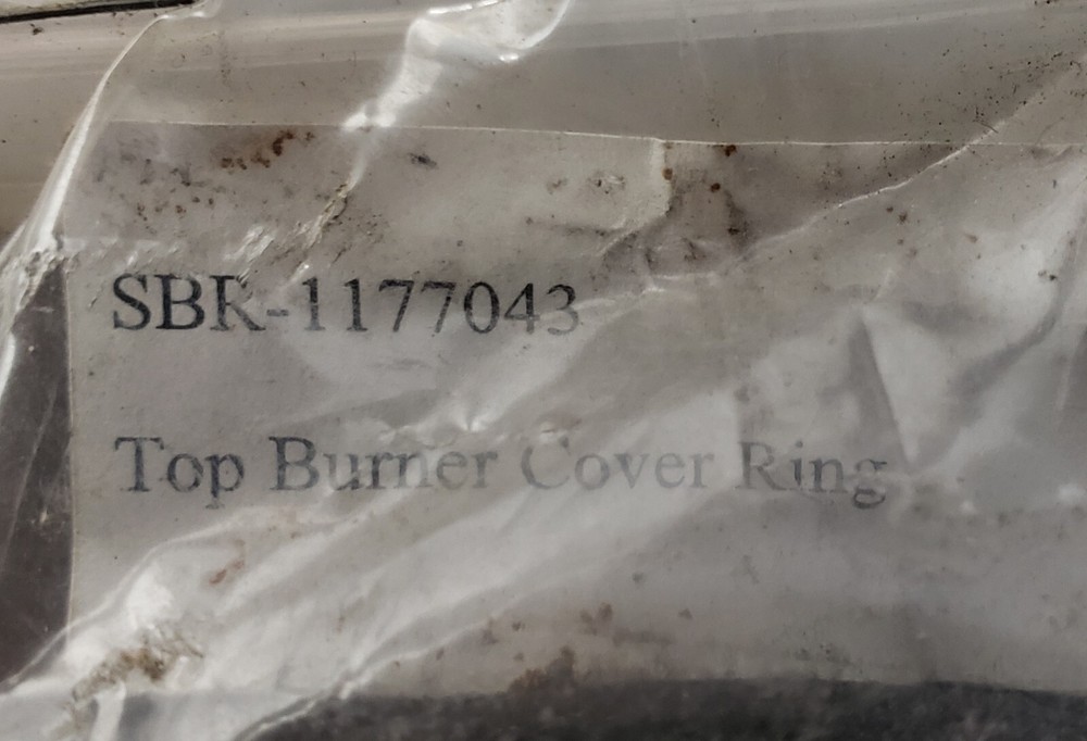 NEW 1177043 Southbend Range Burner Drip Cover