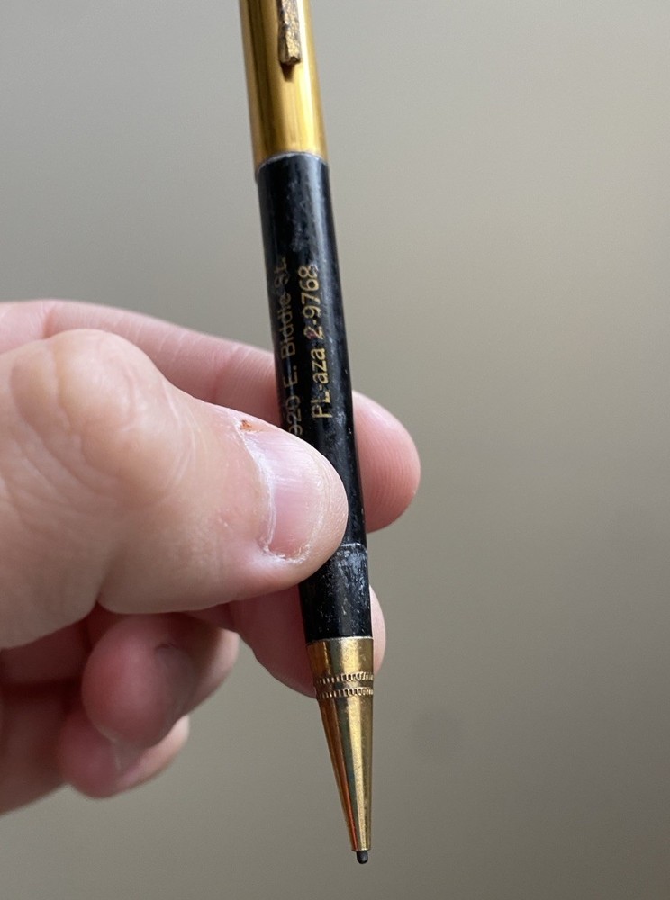 Forste’s Restaurant Mechanical Pencil 920 E Biddle St Baltimore MD