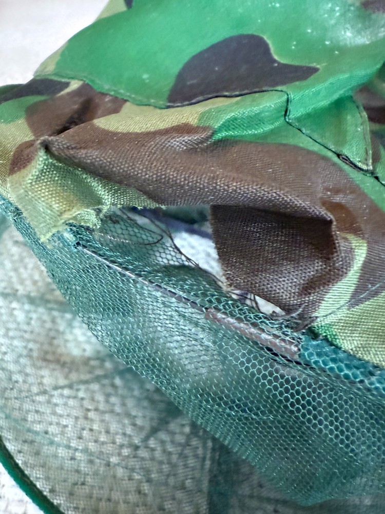 Camouflage Boonie Hat with Face Net