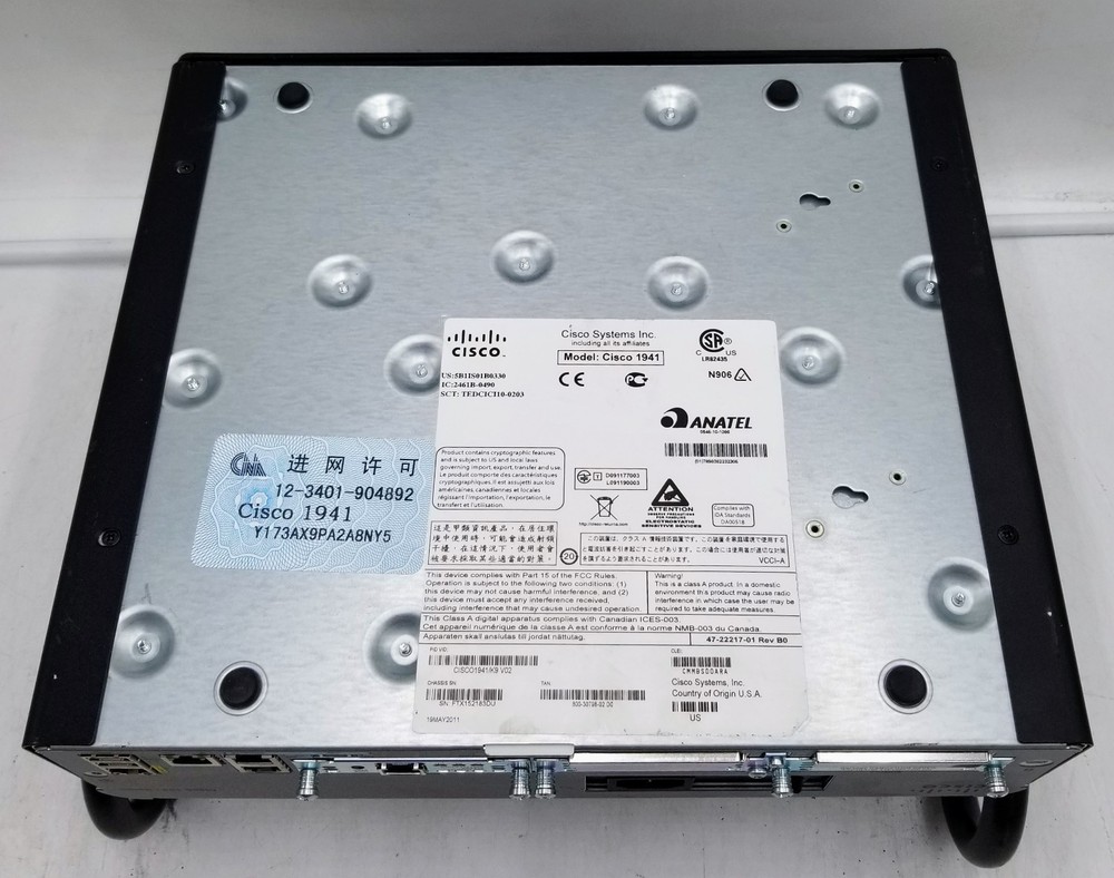 Cisco 1900 Series CISCO1941/K9 Integrated Services Router