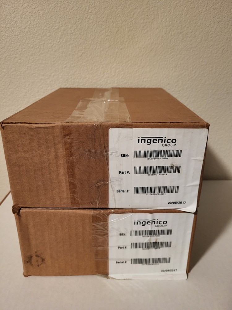 Ingenico ISC Touch 250 PoS Payment Credit Card Terminal Reader