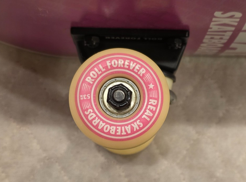 Real Complete Skateboard Roll Forever Hardware