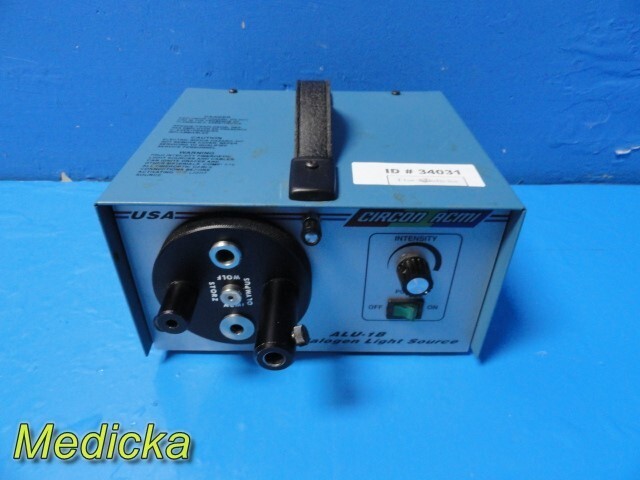 Circon ACMI ALU-1B 150W Halogen Light Source ~ 34031