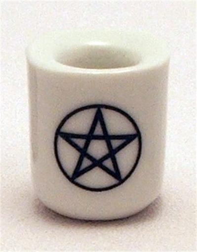 Pentagram Chime (Mini Taper) Candle Holder!