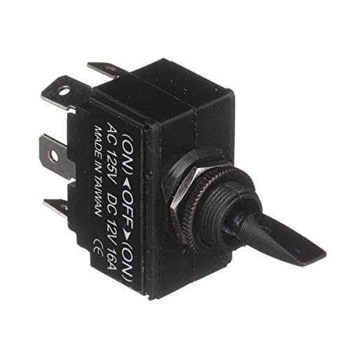 3-Position Toggle Switch, Momentary On/Off/Momentary On