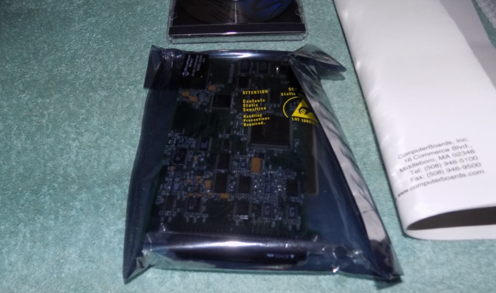 New Measurement Computing PCI-DAS1200/JR Multi Function Control Board