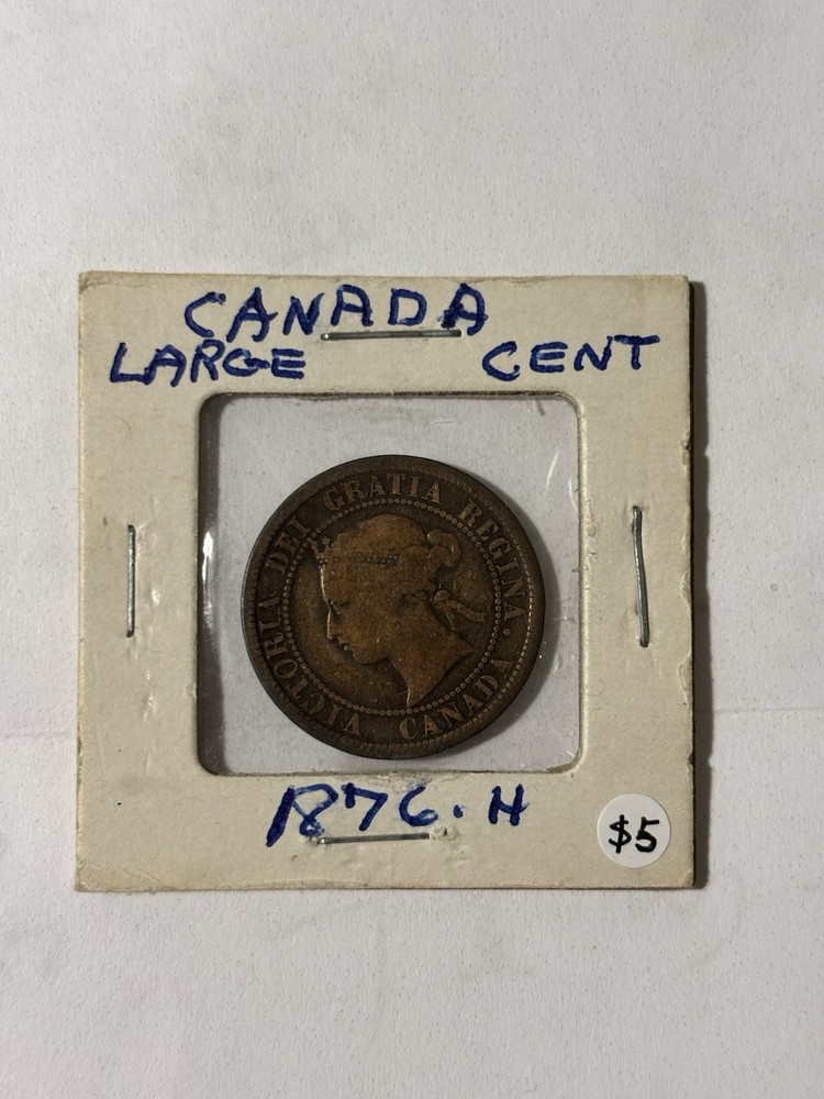 1876-H Canada Large Cent