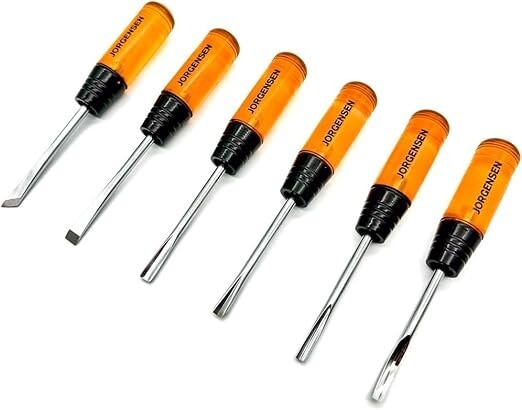 Jorgensen 6 -Pack Woodworking Chisel Set