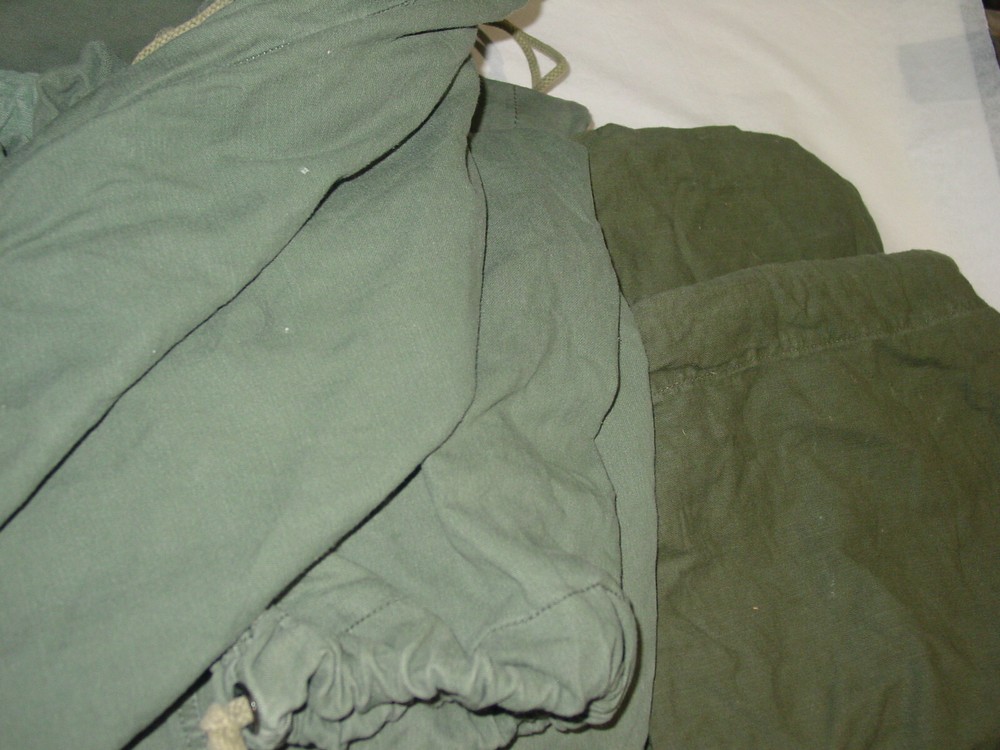 US Military Barracks Cotton Laundry Bag Green