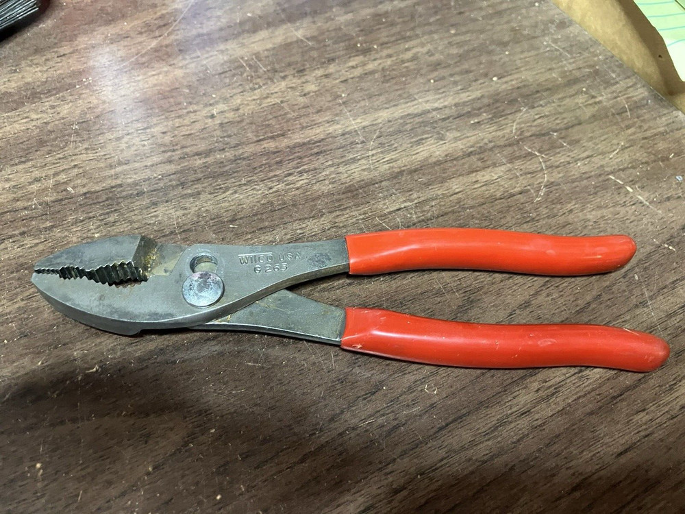 Witco Tools G263 8" Red Handles USA
