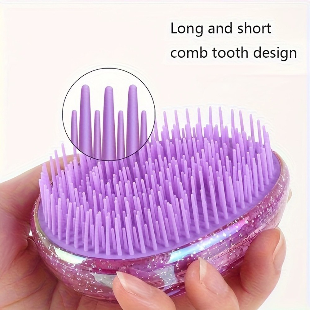 Mini Portable Egg-Shaped Durable Long-Lasting Mini Portable Egg-Shaped Hair Comb