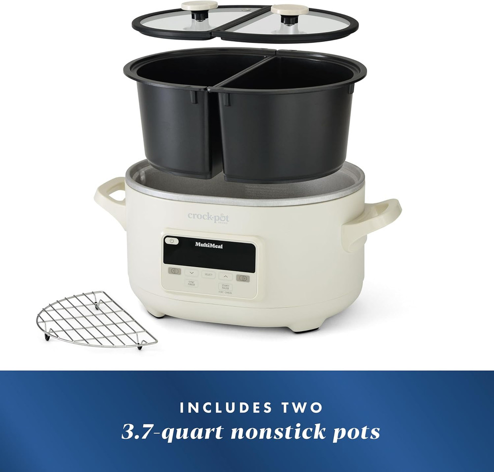 Multimeal Multicooker and Programmable Slow Cooker with Bake Function Oat Milk