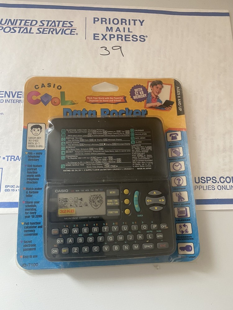 Casio cool data rocker  Vintage JD-7100