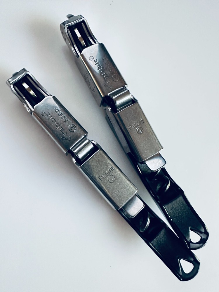 (2) RABBIT Black 2 Step Waiters Corkscrews Wine Key Openers
