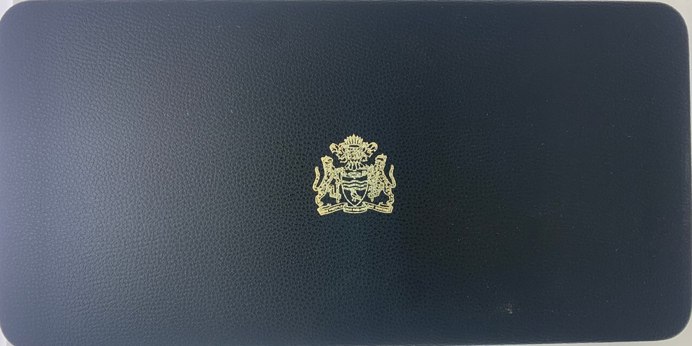 1978 Guyana SILVER Proof Coin Set - 1.87 oz. SILVER