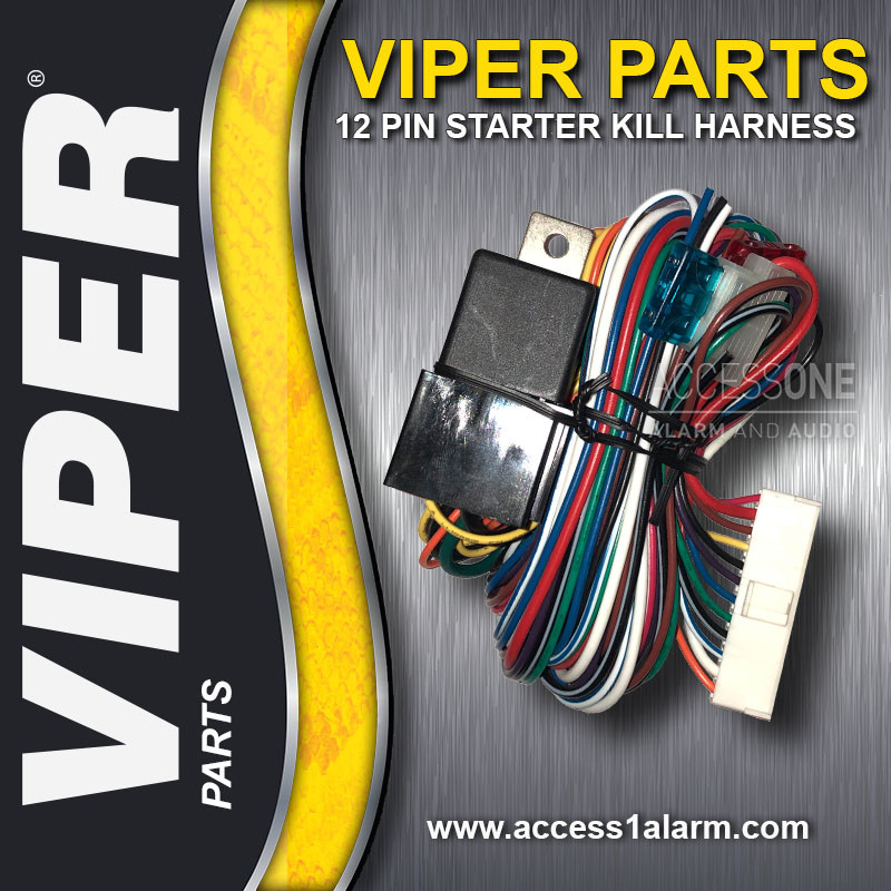 Viper Replacement 12-Pin Primary Harness H1 With Starter Kill