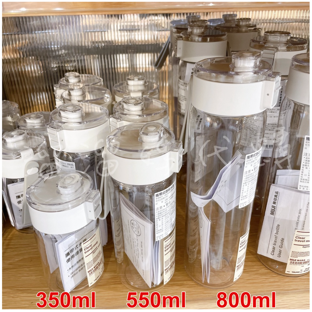 MUJI Clear Travel Mug - Select